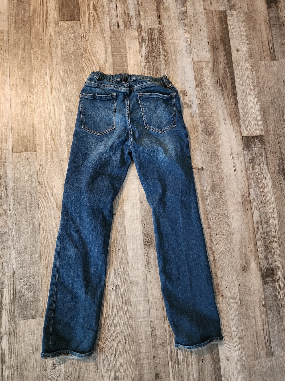 BOY's Dark Blue Straight-Leg Jeans
